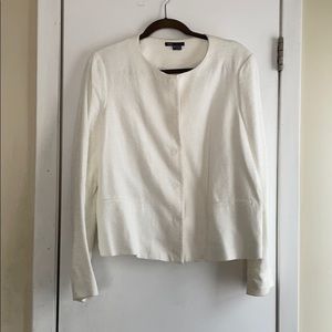 Vince White Blazer Size XL